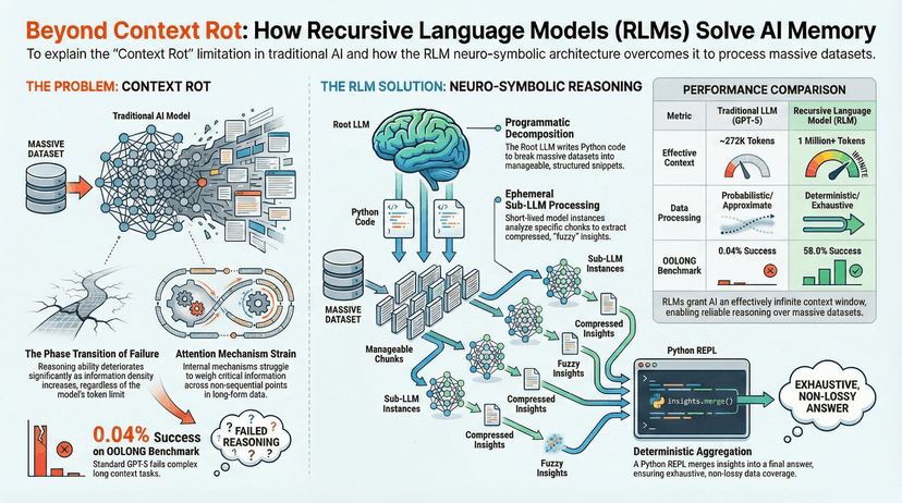How Recursive Language Models Are Solving AI Memory